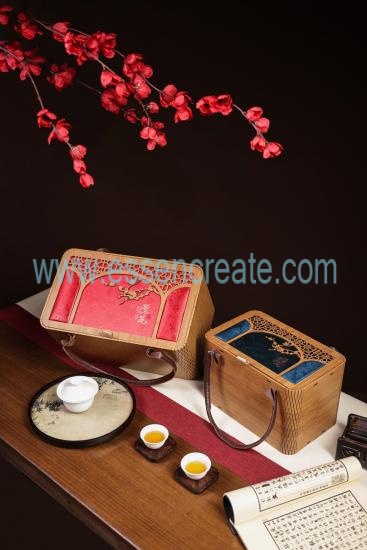Custom Wooden Tea Packaging