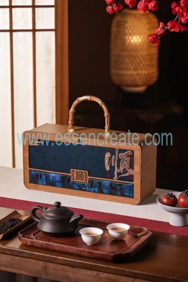 Custom Wooden Tea Packaging