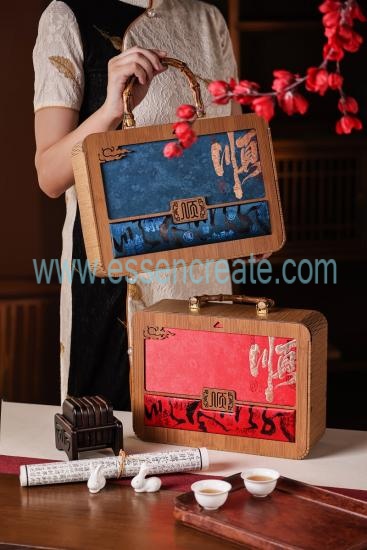 Custom Wooden Tea Packaging