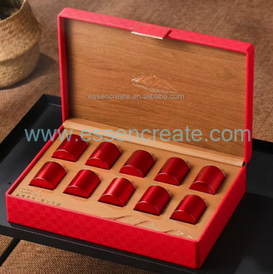 Custom Wooden Tea Packaging