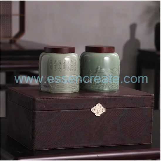 Custom Wooden Tea Packaging