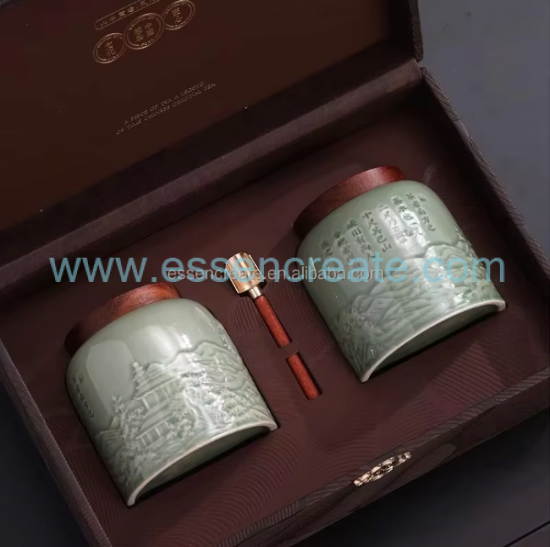 Custom Wooden Tea Packaging