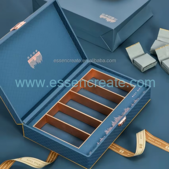 Custom  Leather Tea Packaging