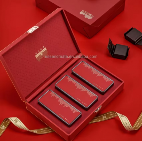 Custom  Leather Tea Packaging