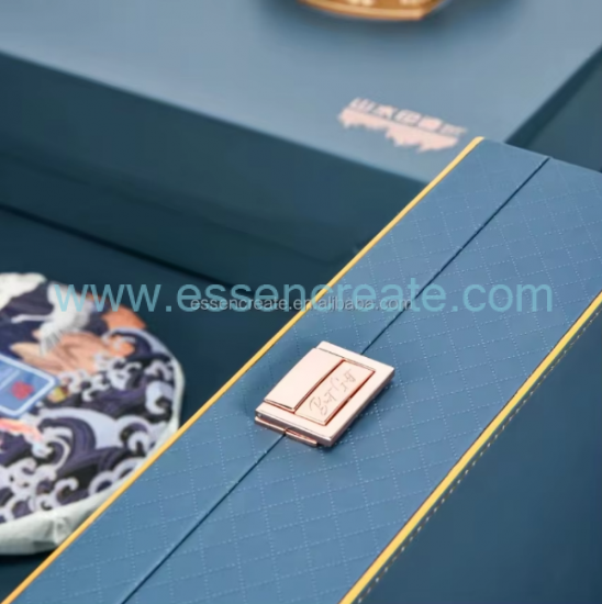 Custom  Leather Tea Packaging
