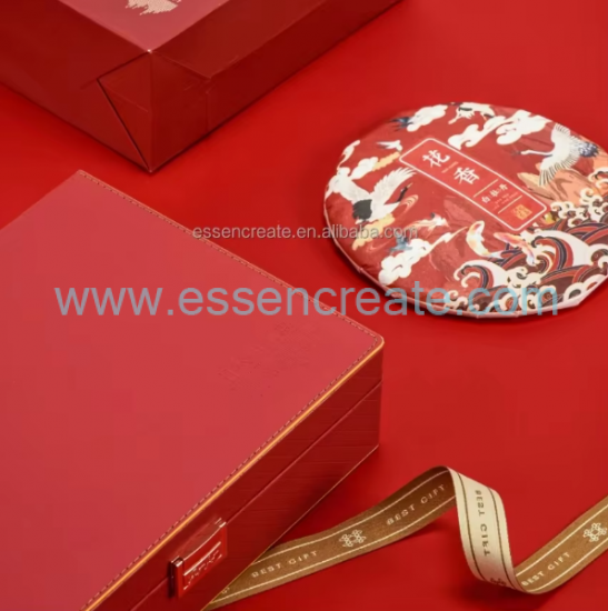 Custom  Leather Tea Packaging