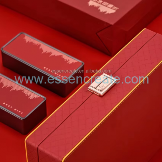 Custom  Leather Tea Packaging