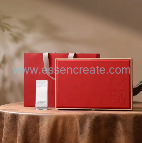 Custom Leather Tea Packaging