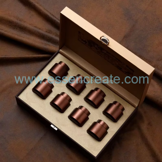 Custom Leather Tea Packaging