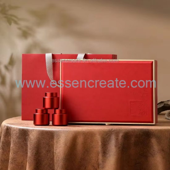 Custom Leather Tea Packaging