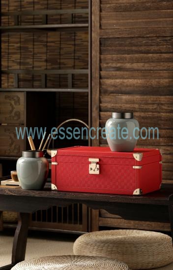 Custom Leather Tea Packaging Box