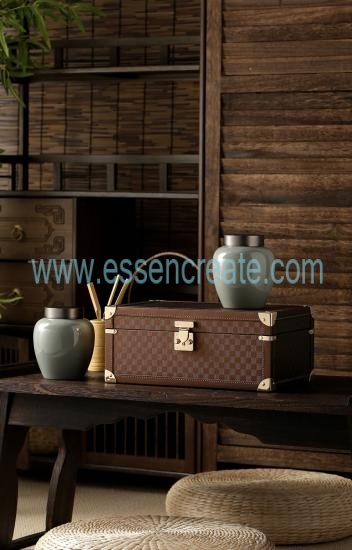 Custom Leather Tea Packaging Box