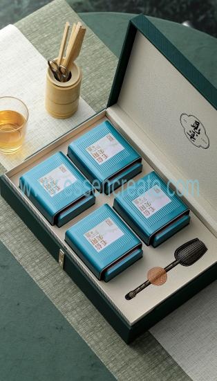 Custom Leather Tea Packaging Box