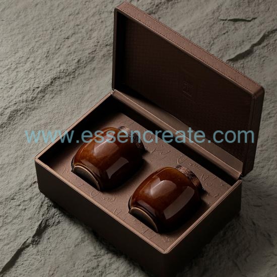 Custom Leather Tea Packaging Box