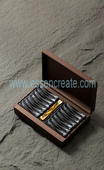 Custom Leather Tea Packaging Box