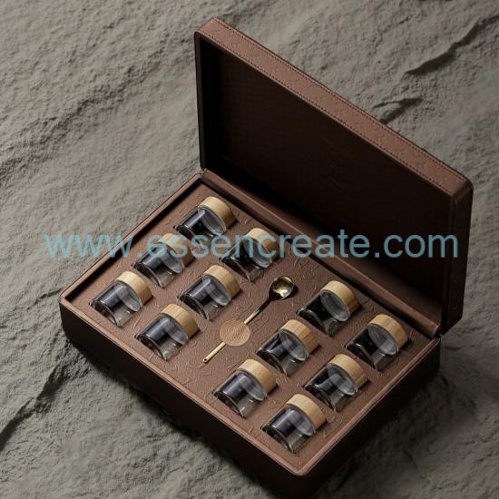Custom Leather Tea Packaging Box