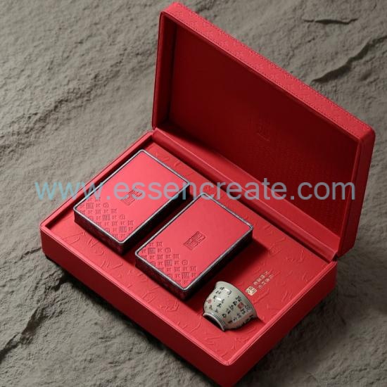 Custom Leather Tea Packaging Box