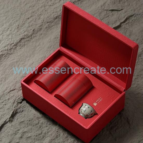 Custom Leather Tea Packaging Box