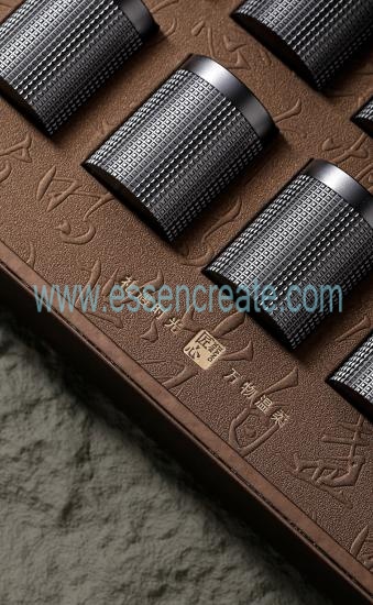 Custom Leather Tea Packaging Box