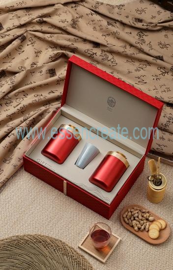 Custom Leather Tea Packaging Box