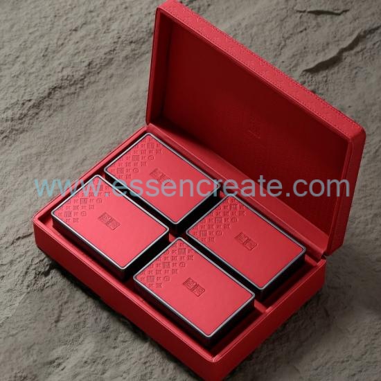 Custom Leather Tea Packaging Box