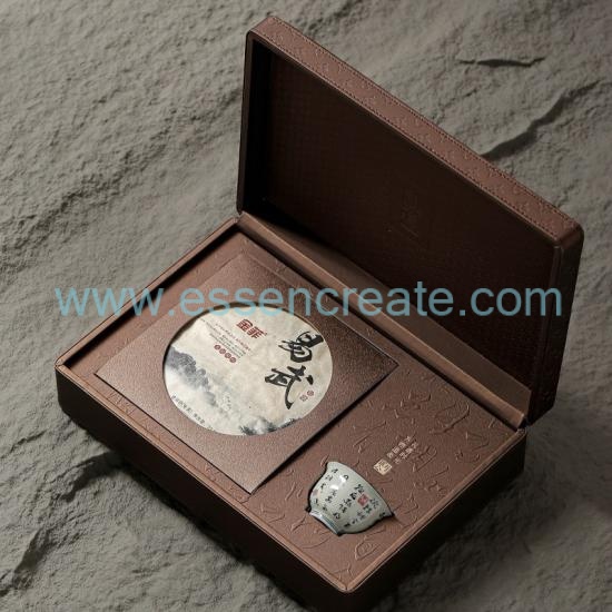 Custom Leather Tea Packaging Box