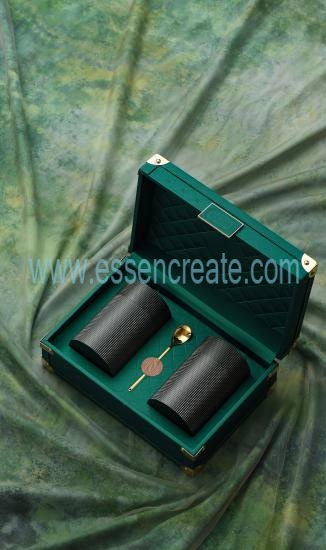 Custom Leather Tea Packaging Box