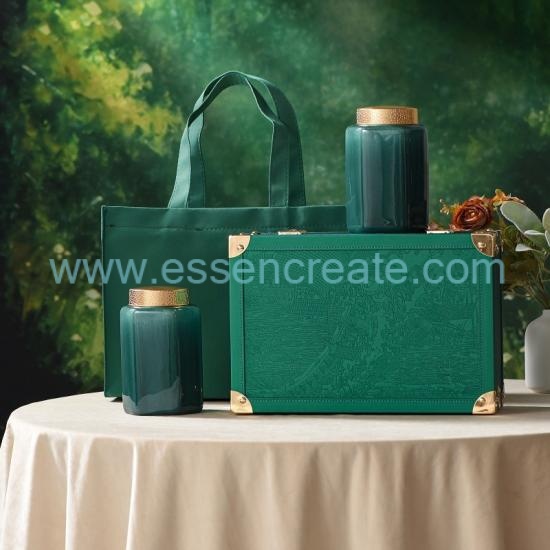 Custom Leather Tea Packaging Box