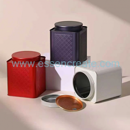 Custom Iron Tea Packaging Canister