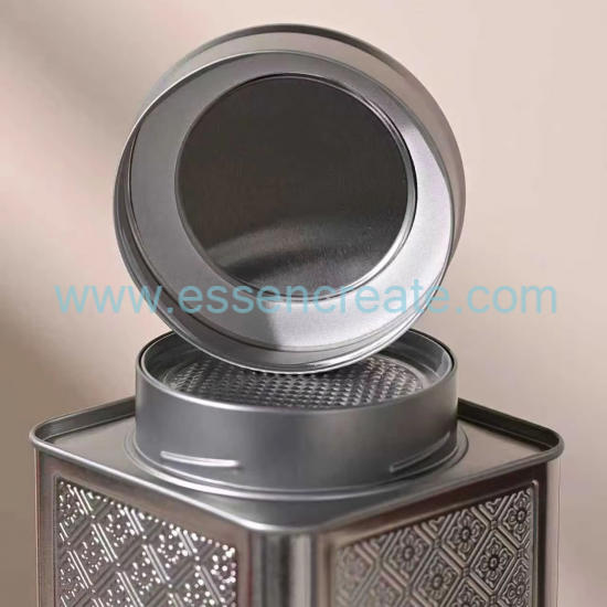 Custom Iron Tea Packaging Canister