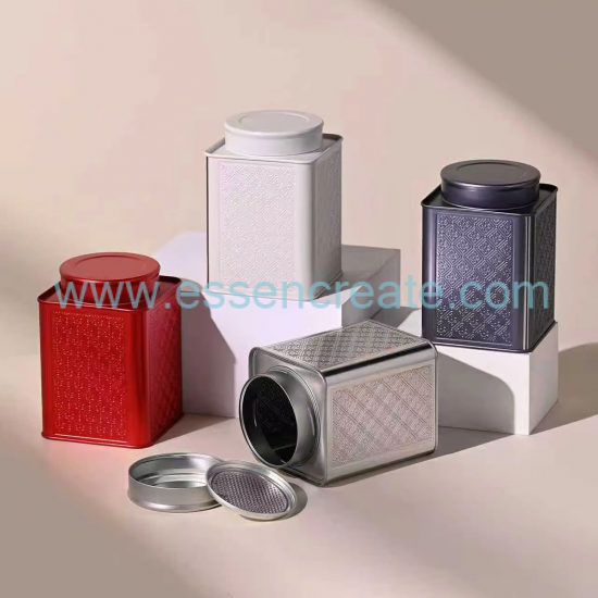Custom Iron Tea Packaging Canister