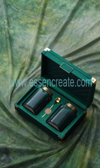 Custom Leather Tea Packaging Box