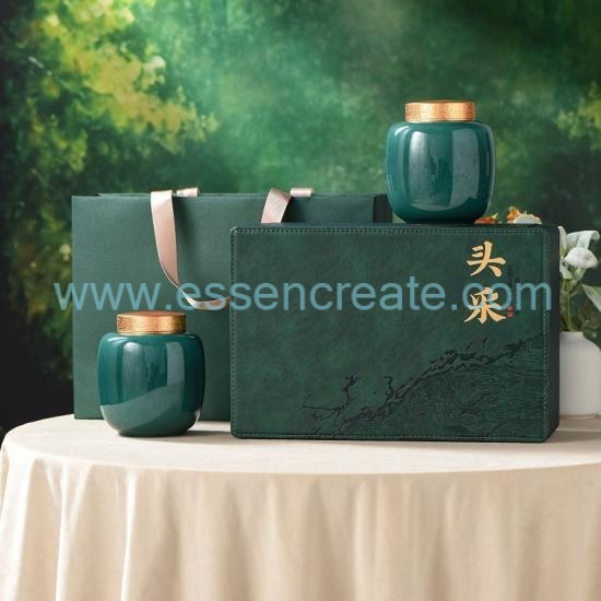 Custom Leather Tea Packaging Box
