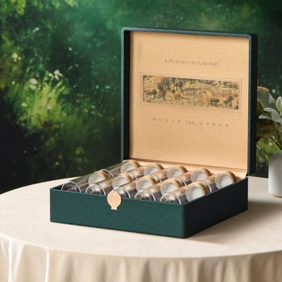 Custom Leather Tea Packaging Box