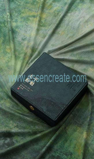 Custom Leather Tea Packaging Box