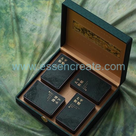 Custom Leather Tea Packaging Box