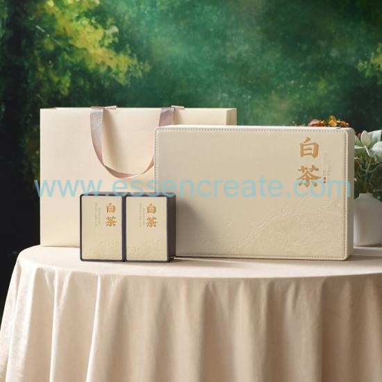 Custom Leather Tea Packaging Box