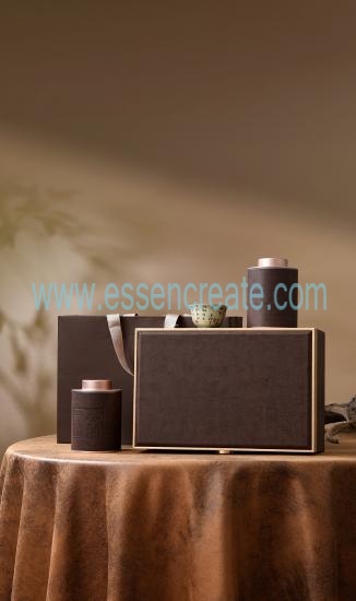 Custom Leather Tea Packaging Box