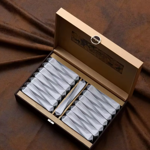Custom Leather Tea Packaging Box