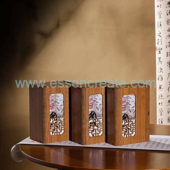 Custom Wooden Tea Packaging