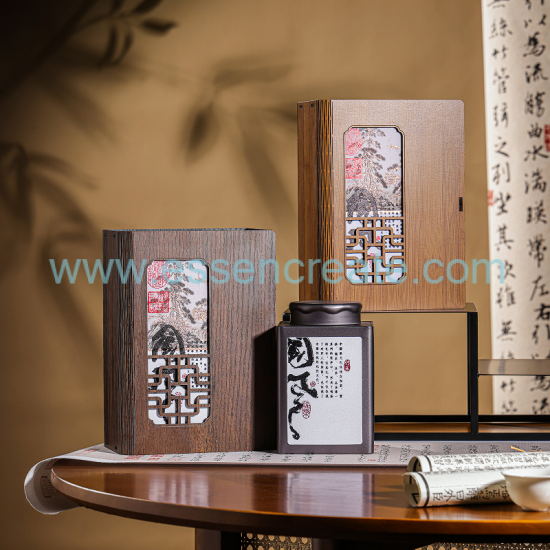Custom Wooden Tea Packaging