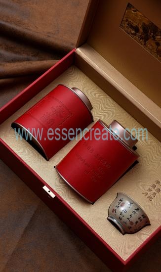 Custom Leather Tea Packaging Box