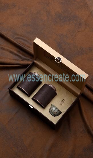 Custom Leather Tea Packaging Box