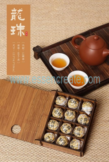 Custom Wooden Tea Packaging