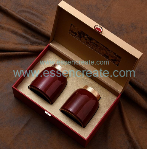 Custom Leather Tea Packaging Box