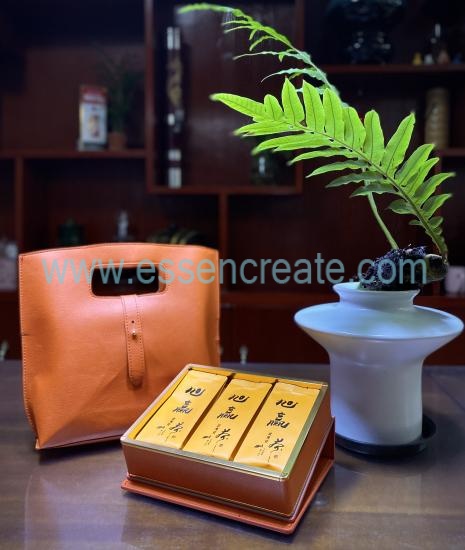 Custom Leather Tea Packaging Box