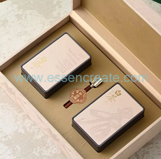 Custom Leather Tea Packaging Box