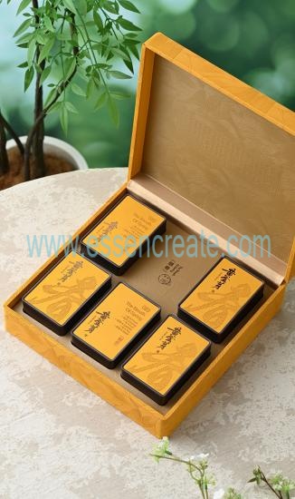 Custom Leather Tea Packaging Box