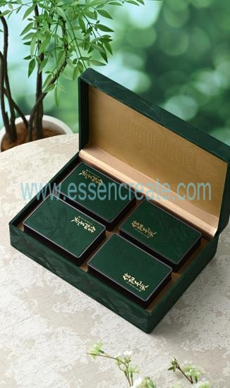 Custom Leather Tea Packaging Box