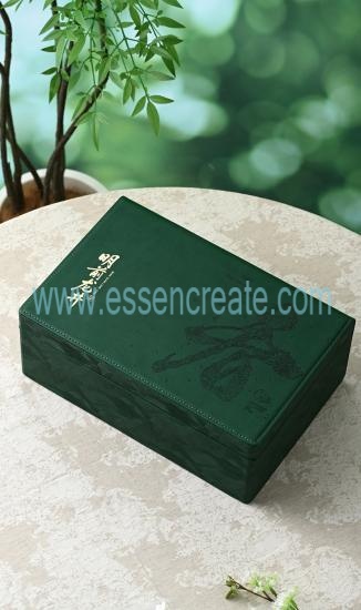Custom Leather Tea Packaging Box